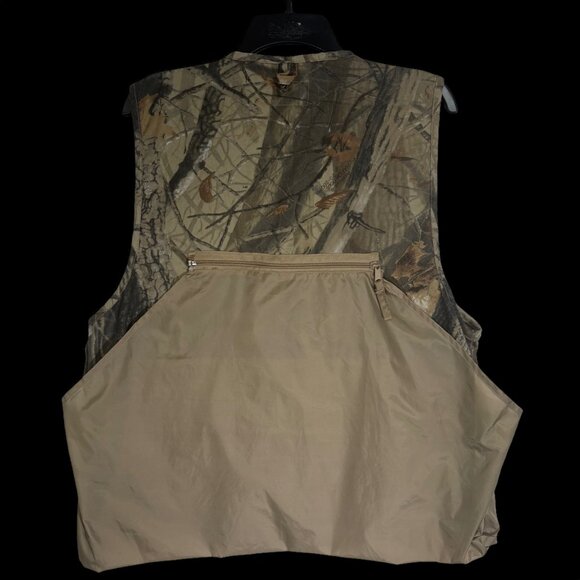 Mens Hunting Vest Multi‑Pocket (Real Tree Hardwood) Vest Sz M Nwot - Picture 4 of 11